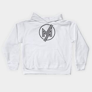 alphabet M Kids Hoodie